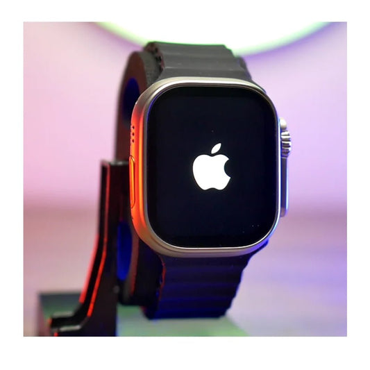 MT8 ULTRA SMARTWATCH WITH APPLE LOGO.