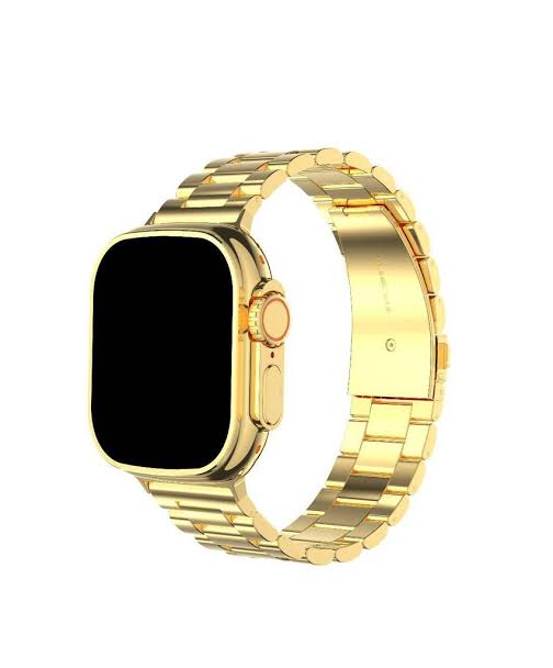 W&O X8 Ultra Max Smart Watch Golden Edition | 2.21'' Full HD Display | BT Calling | Dual Straps | Fitness